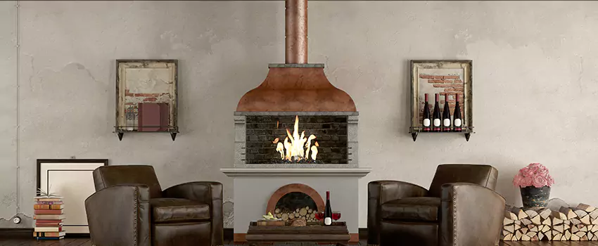 Thelin Hearth Products Providence Pellet Insert Fireplace Installation in Fullerton, CA